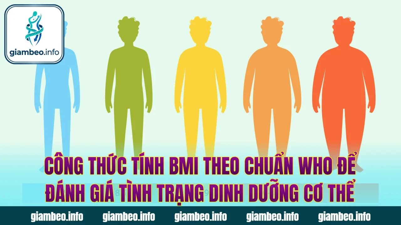 Công thức tính BMI theo chuẩn WHO để đánh giá tình trạng dinh dưỡng cơ thể