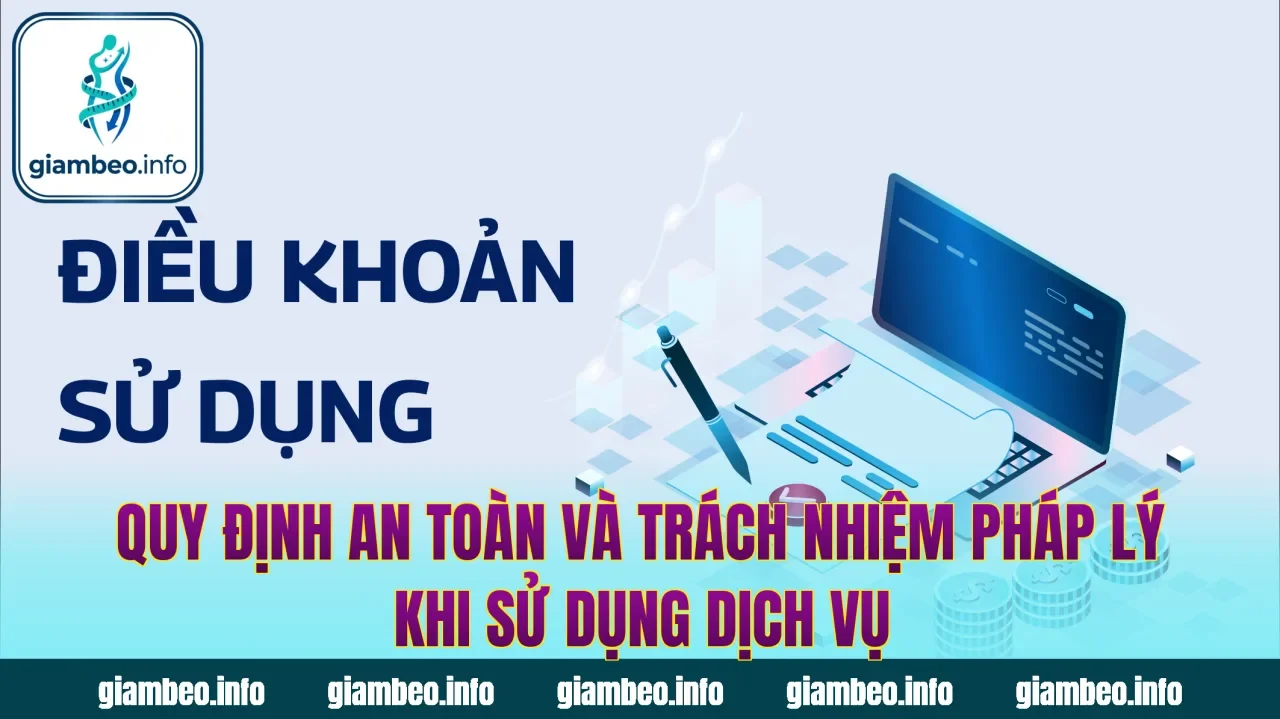 Quy định an toàn và trách nhiệm pháp lý khi sử dụng dịch vụ
