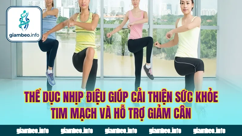 Thể dục nhịp điệu giúp cải thiện sức khỏe tim mạch và hỗ trợ giảm cân